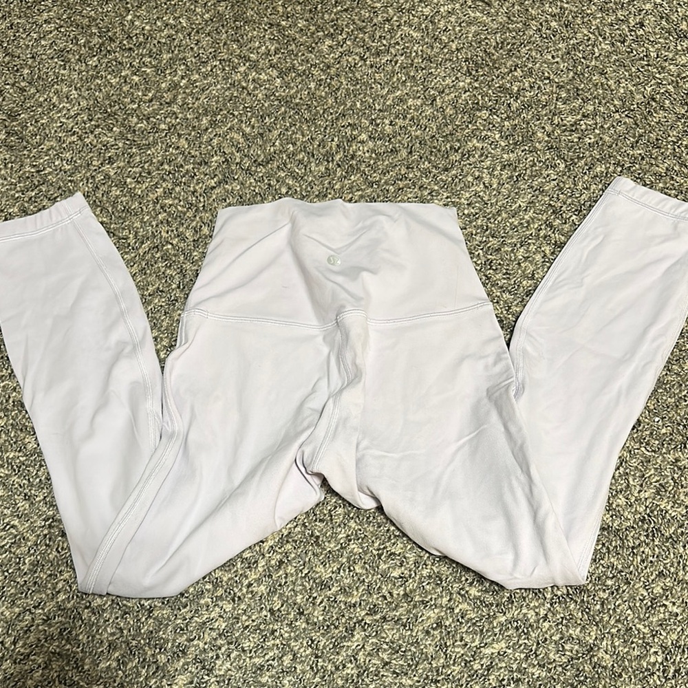 Light purple High-Waisted Leggings